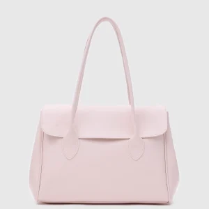 Chic Pastel Pink Handbag