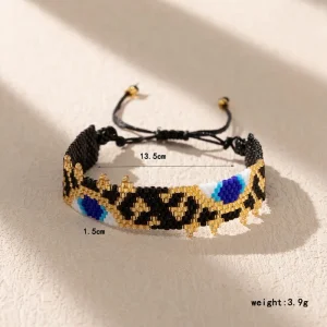 Geometric Handmade Beaded Bracelets