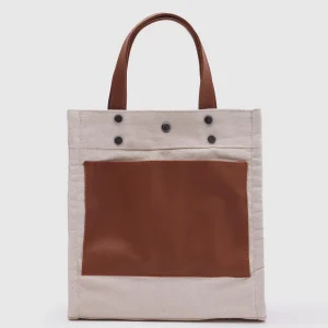 Classic Two-Tone Tote Bag