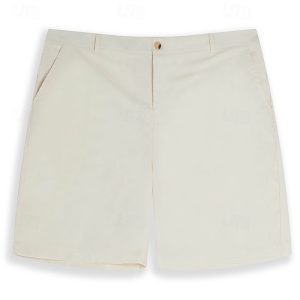 Work Shorts with Button Pocket, Comfortable for Holiday Wear